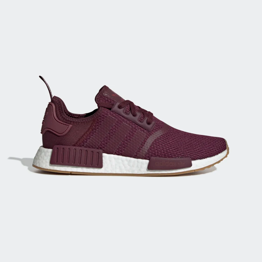 On Sale adidas NMD R1 Burgundy Gum Sneaker Shouts